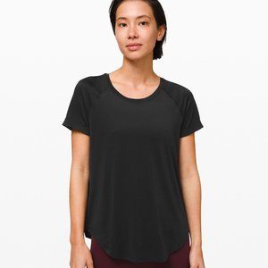 Lululemon Open Up Tie Back Tee